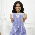 Ensemble pantalon et gilet sans manches élégant – Image 4